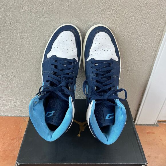 Nike Air Jordan 1 Retro High CP3 Chris Paul Blue UNC Men’s Size 12 332550-402 - Picture 6 of 9